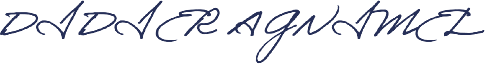 Signature de Didier Agnimel